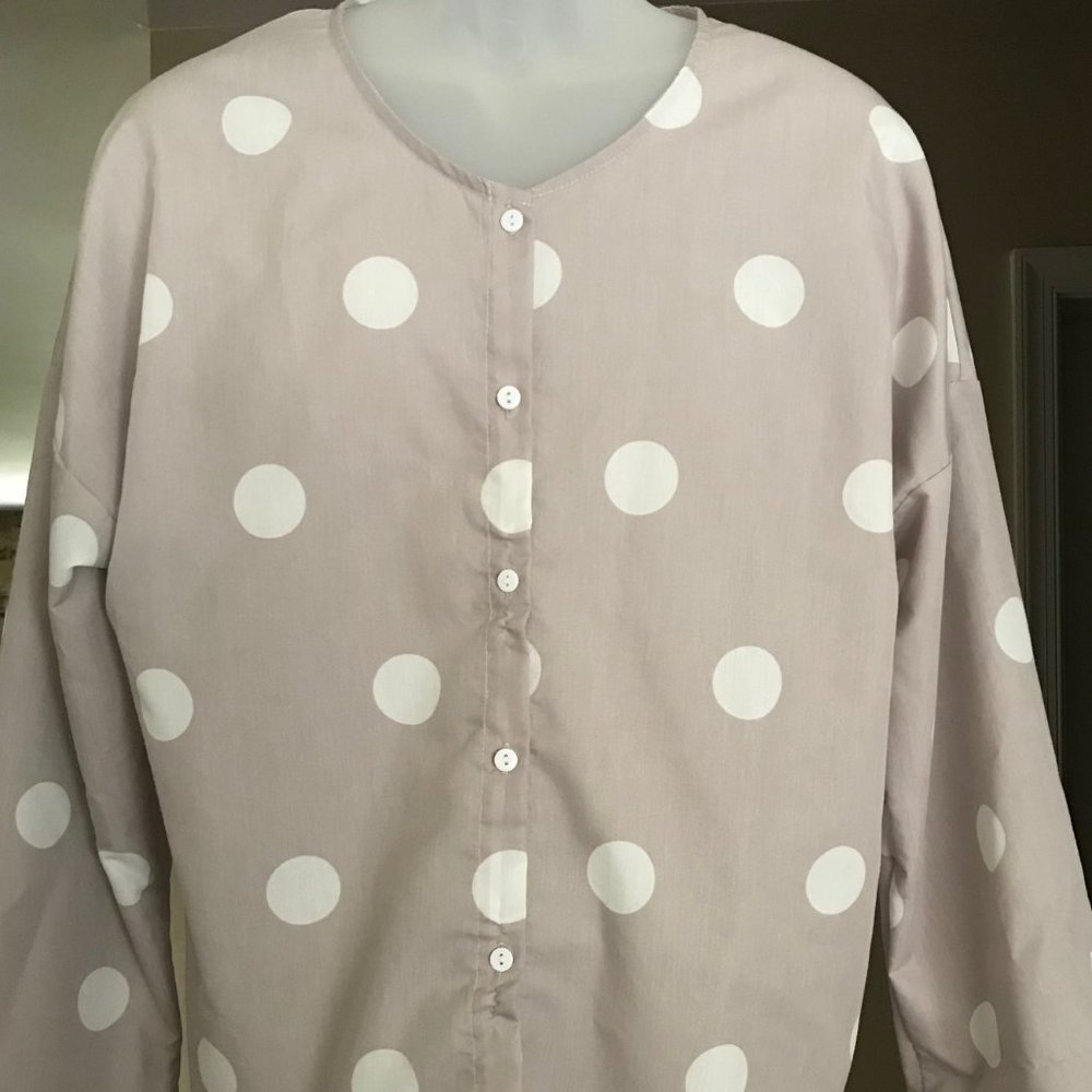 Light, breezy blouse.  Women's size M